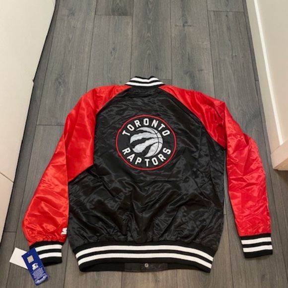 Starter Toronto Raptors Lightweight Varsity Jacket Size M NWT - Picture 4 of 6